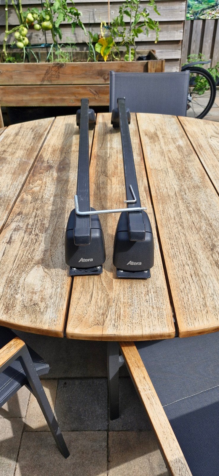 Atera dakdragers - Ford Focus Station open rails, Auto diversen, Dakdragers, Ophalen, Zo goed als nieuw