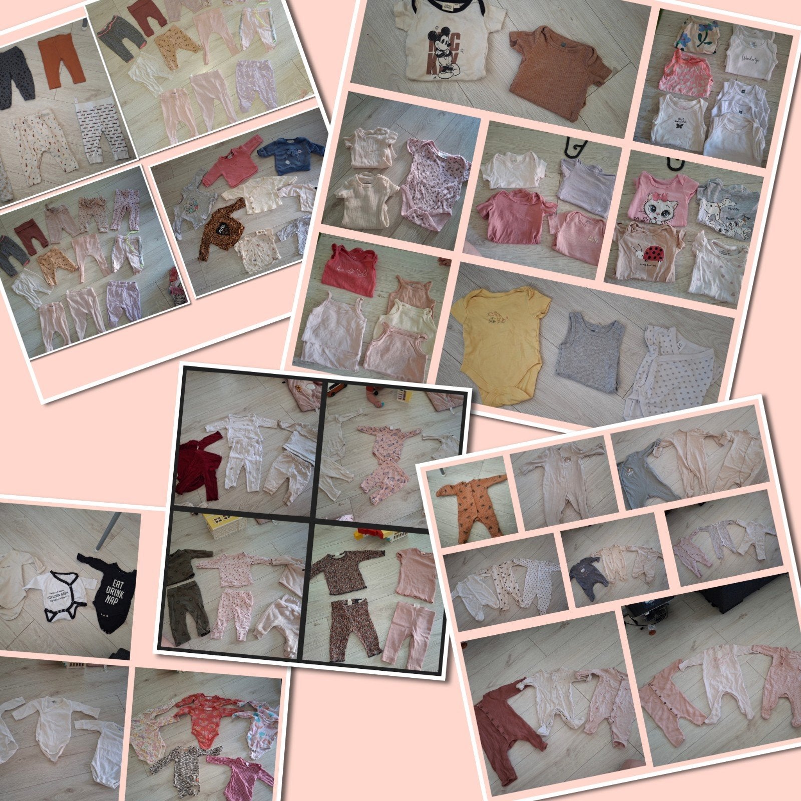 Groot kledingpakket meisje baby, Kinderen en Baby's, Ophalen, Zo goed als nieuw, Maat 56