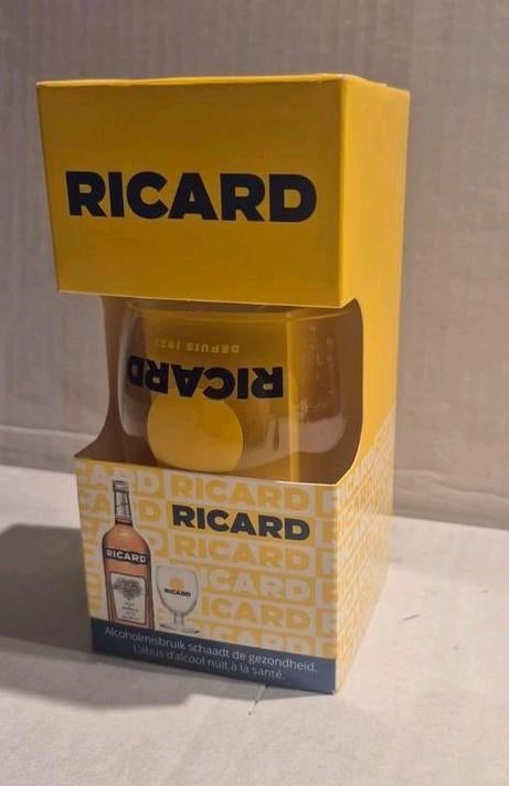 Ricard verzamelglas, Ophalen of Verzenden, Nieuw, Borrel- of Shotglas