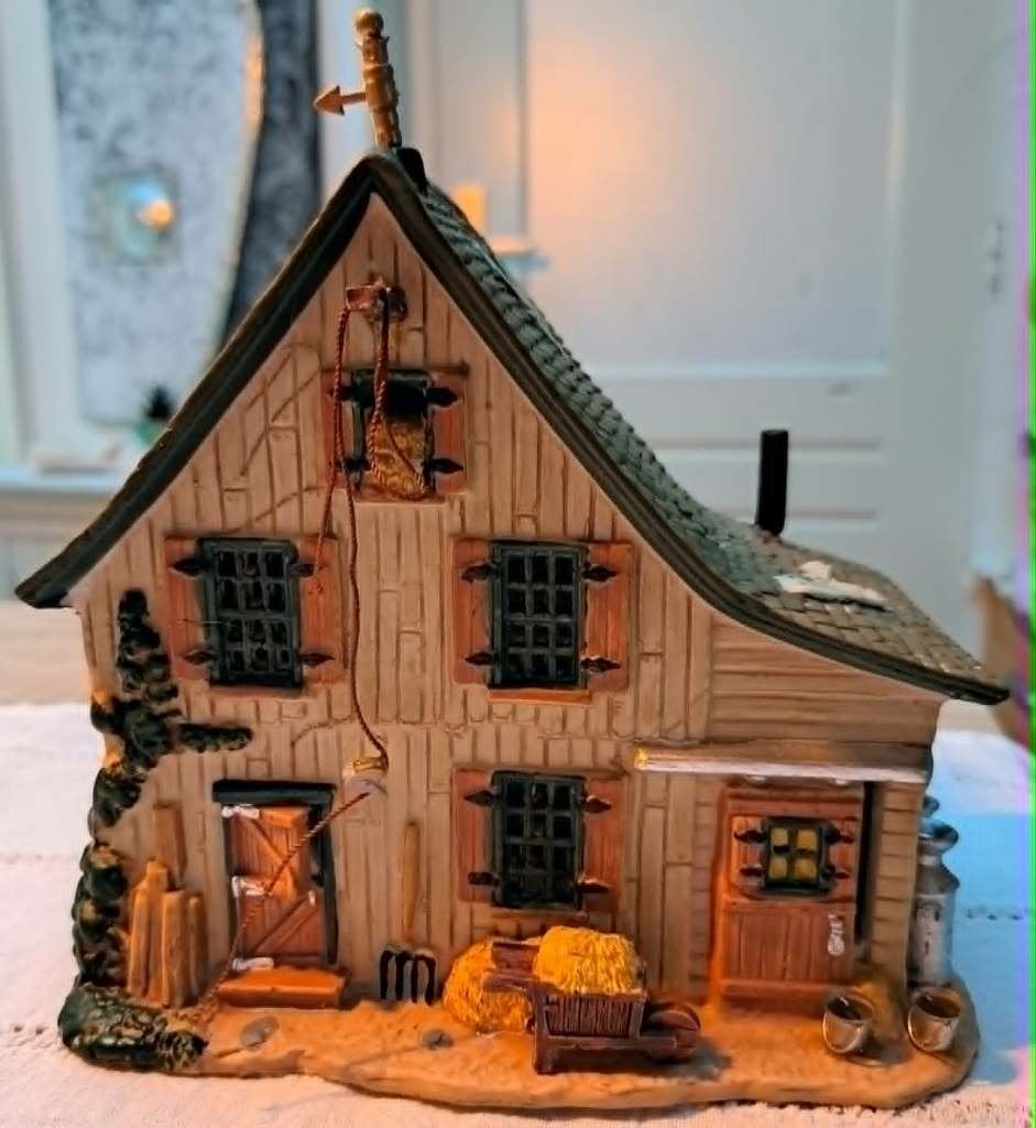 Lemax Farmer's House – Retired 2000–2007, Ophalen of Verzenden, Zo goed als nieuw