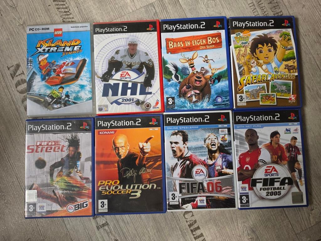 Verschillende PlayStation 2 en PC CD-ROM games, Ophalen of Verzenden