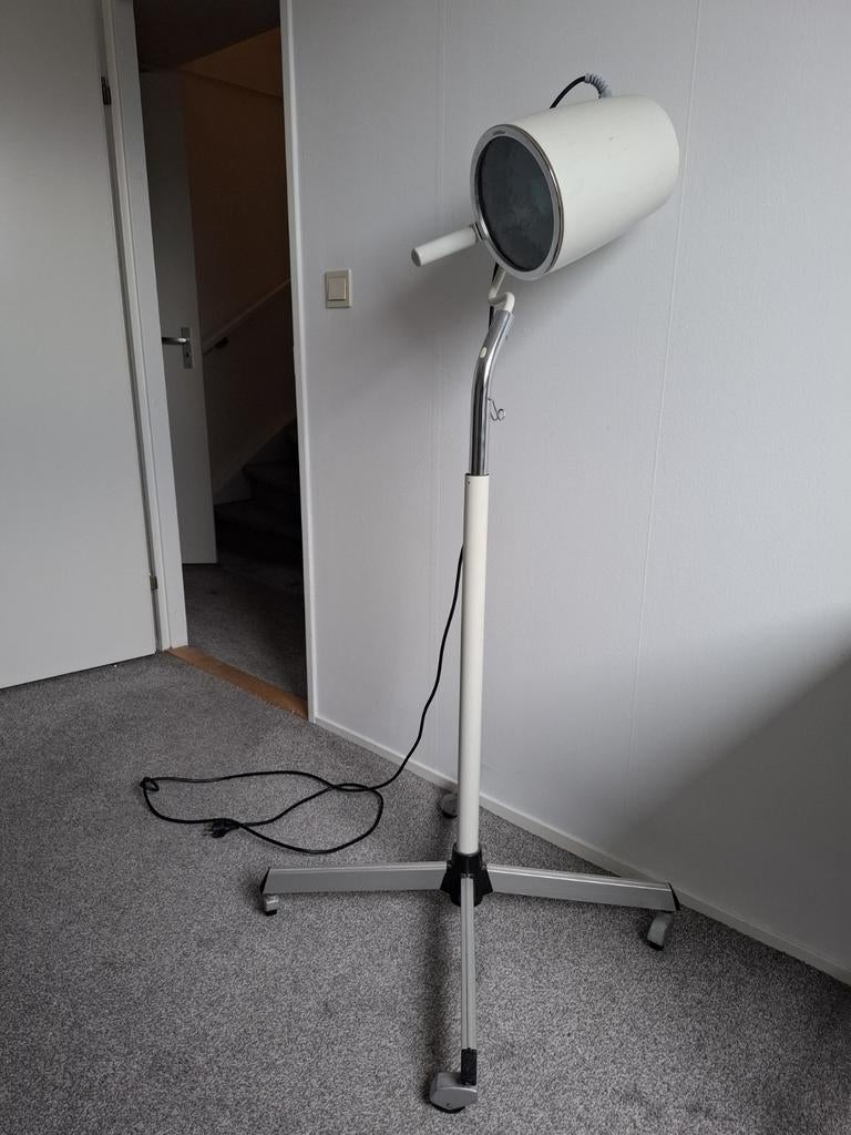 Vintage Ziekenhuis Lamp - Retro Design Vloerlamp, Ophalen, Gebruikt, 100 tot 150 cm, Retro, Industrieel, Vintage