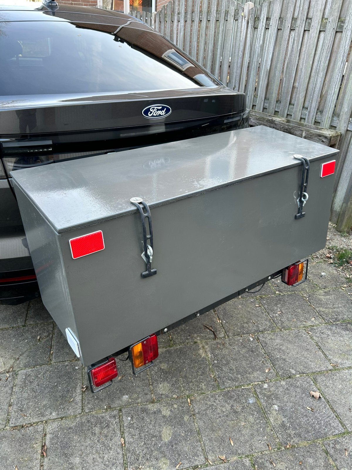 Trekhaakkoffer trekhaakkist bagagebox, Ophalen of Verzenden, Zo goed als nieuw