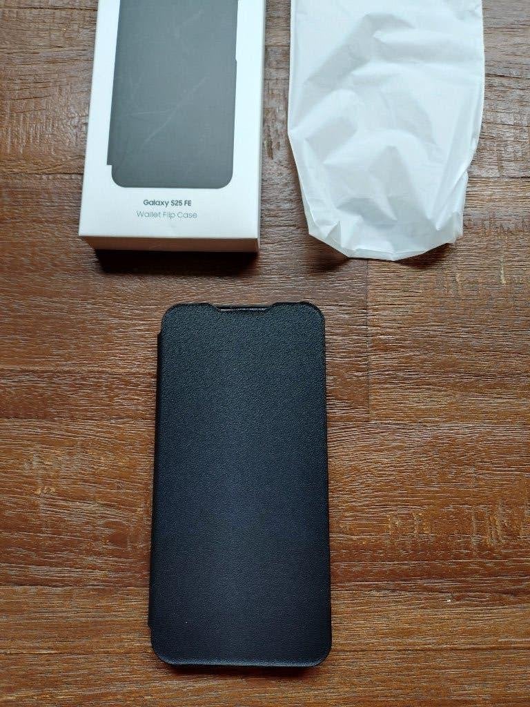 Telefoonhoesje met pashouder voor Samsung Galaxy S25 FE, Ophalen of Verzenden, Nieuw, Overige modellen, Flipcase