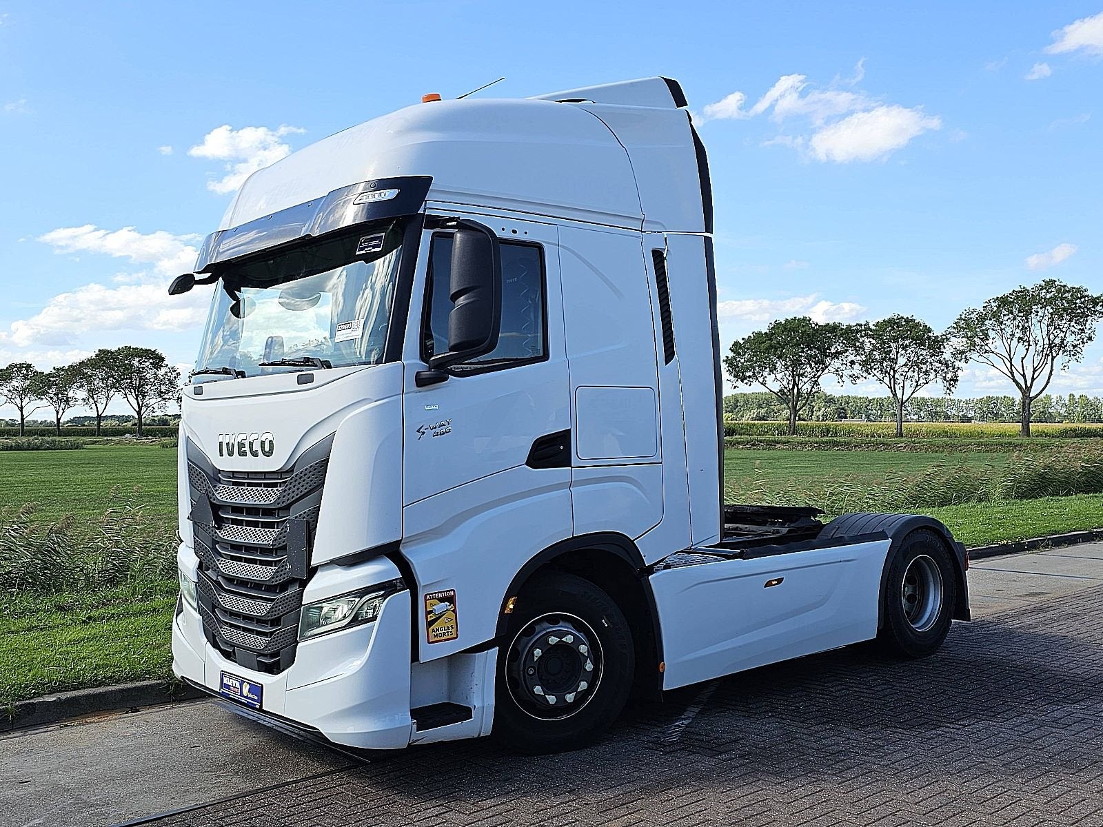 IVECO S-WAY AS440S48, Auto's, Vrachtwagens, Automaat, Euro 6, Iveco, Wit