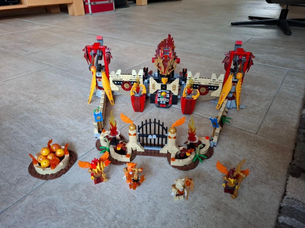 lego Chima 70146 Phoenix vuurtempel, Ophalen, Overige thema's, Lego, Complete set