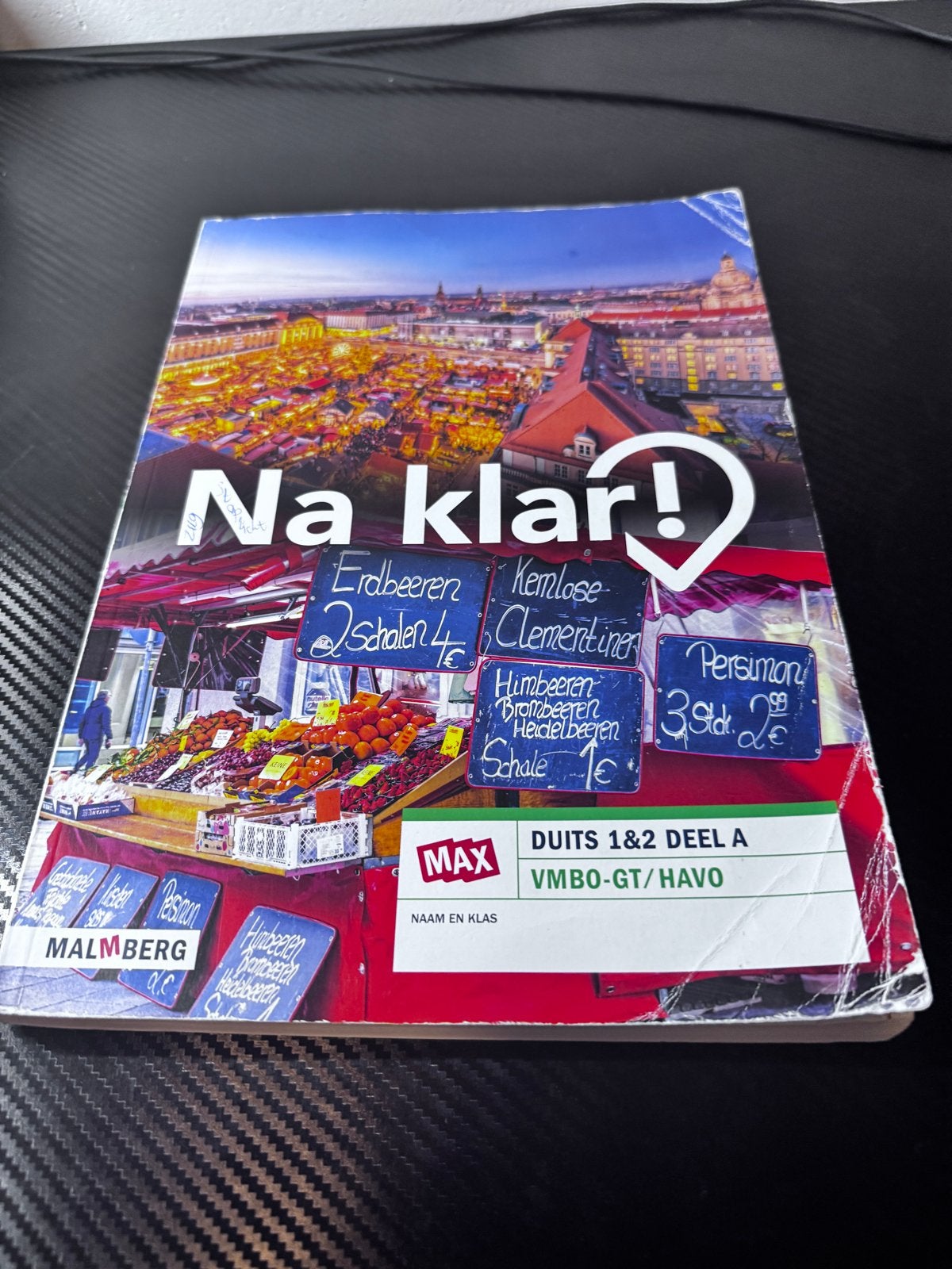 Na klar! Duits 1&2 Deel A VMBO-GT/HAVO - Malmberg, Ophalen of Verzenden, Gamma, Zo goed als nieuw, MBO