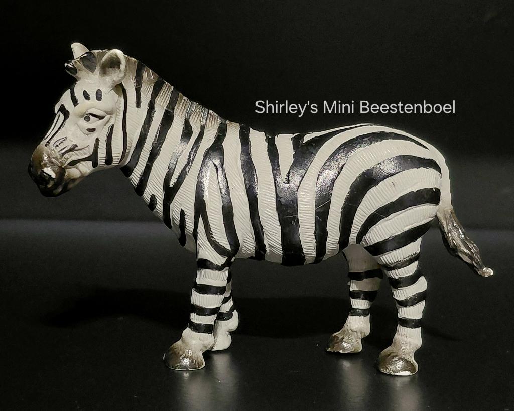 schleich zebra, Ophalen of Verzenden, Gebruikt, Wild dier, Beeldje of Figuurtje