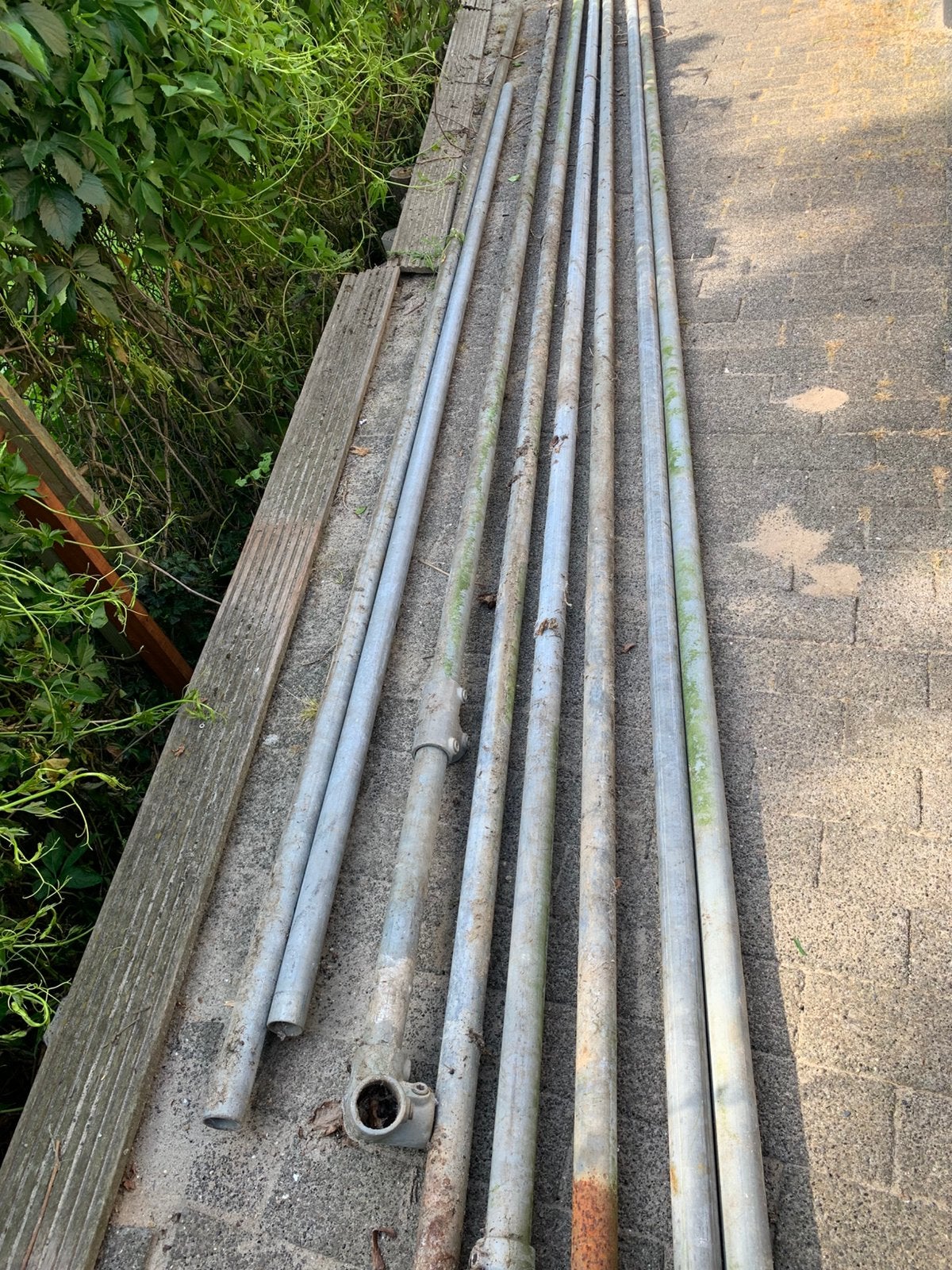 Diverse lengtes Steigerbuis 6 mtr, Doe-het-zelf en Verbouw, Steigers, Ophalen, Gebruikt, Overige typen, 5 meter of hoger