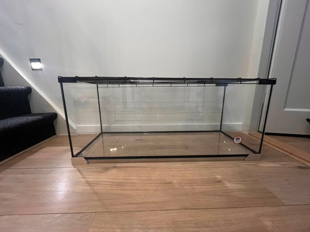 groot glazen terrarium/hamsterkooi, Kooi, Cavia, Zo goed als nieuw, Info@geleen.intratuin.nl