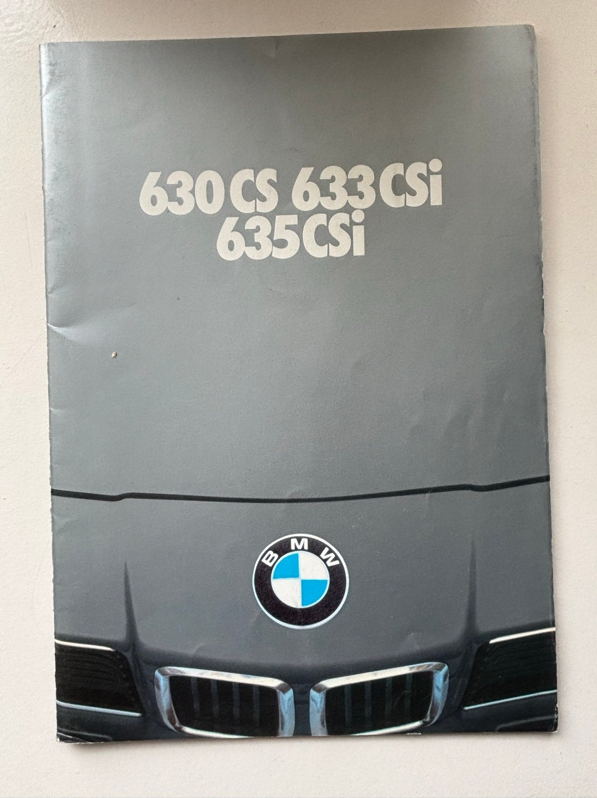 BMW 630 CS 633 CSI 635 CSI brochure, Ophalen of Verzenden, Gelezen, BMW
