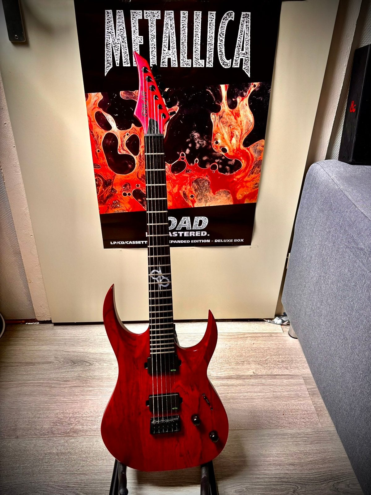 Gitaar Solar a2.6 (met EMG)(LTD, ESP, Jackson, Schecter), Ophalen of Verzenden, Zo goed als nieuw, Solid body, Overige merken