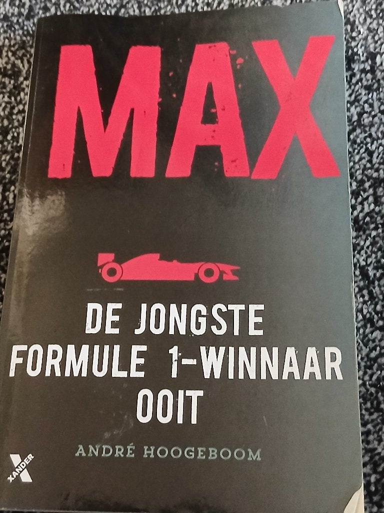 Max verstappen boek, Boeken, Ophalen of Verzenden, Zo goed als nieuw, Algemeen, André Hoogeboom