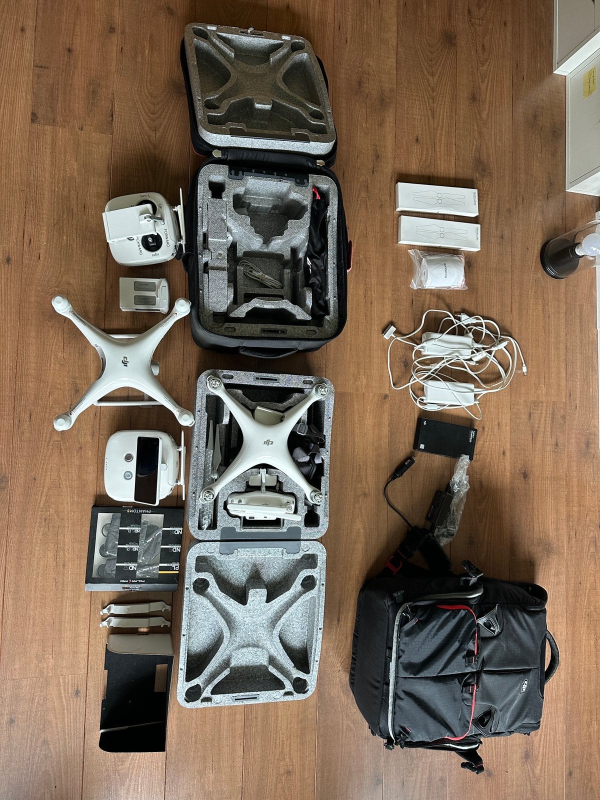 Complete sets DJI Phantom 4 drones incl. assescoires, Audio, Tv en Foto, Drones, Zo goed als nieuw, Cameradrone, Topkwaliteit