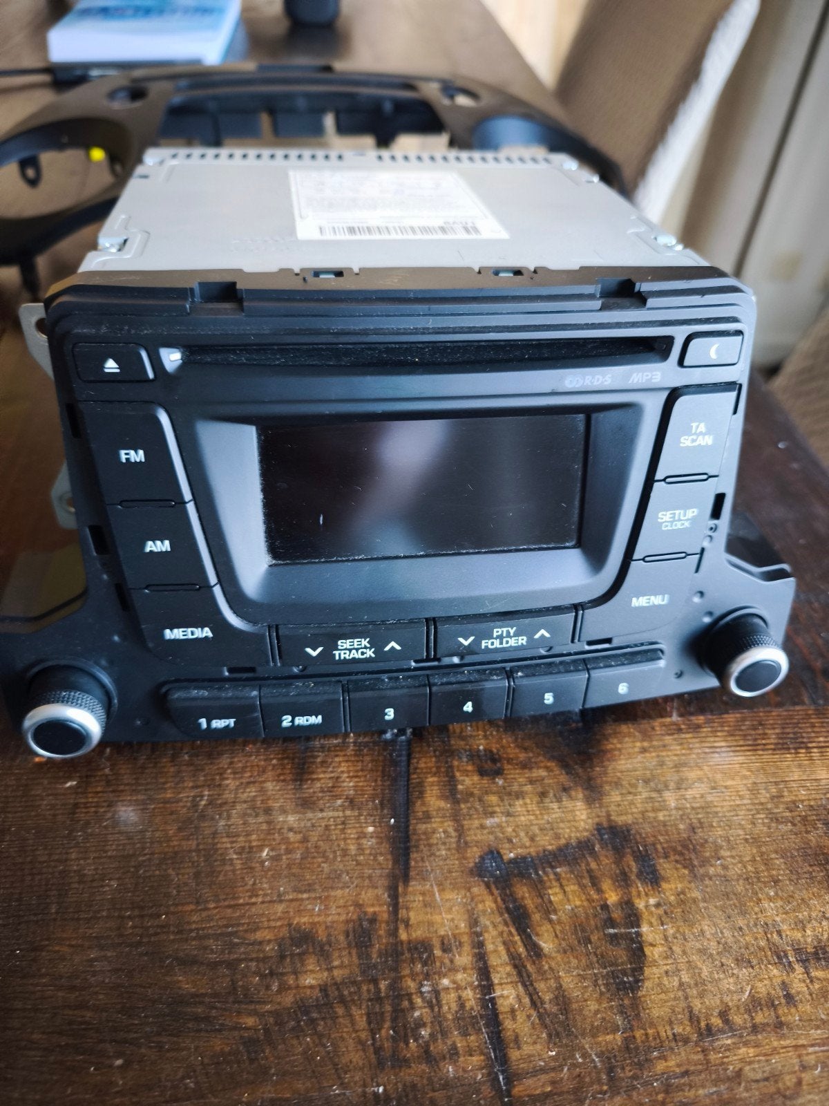 Originele radio/cd-speler Hyundai I10, 2015, Auto diversen, Ophalen of Verzenden, Zo goed als nieuw