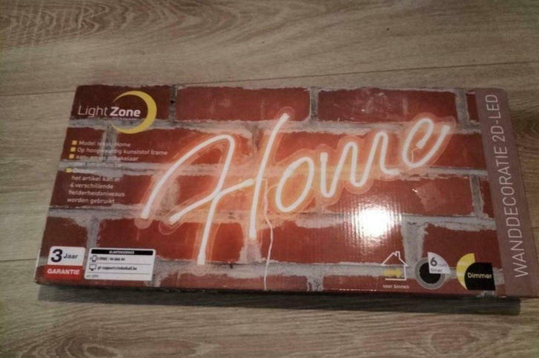 Wanddecoratie Home, Ophalen, Nieuw