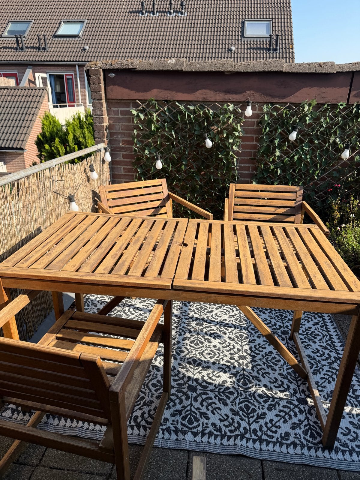 IKEA NÄMMARÖ Tuinset, Ophalen, Gebruikt, 3 zitplaatsen, Stoel