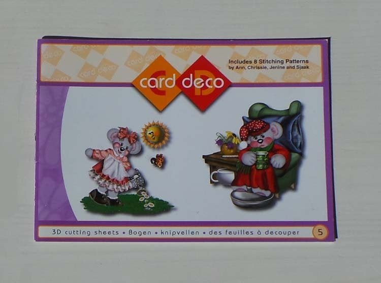 Creddy World Carddeco 5. Met borduurpatronen en knipvellen, Hobby en Vrije tijd, Kaarten | Zelf maken, Ophalen of Verzenden, Zo goed als nieuw