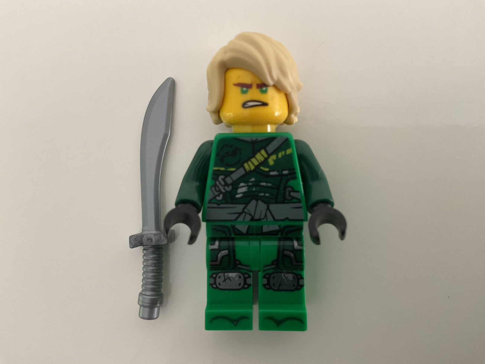 LEGO Ninjago - minifiguur - njo0474 - Lloyd - Hunted, Compleet, Lego, Ophalen of Verzenden, Zo goed als nieuw