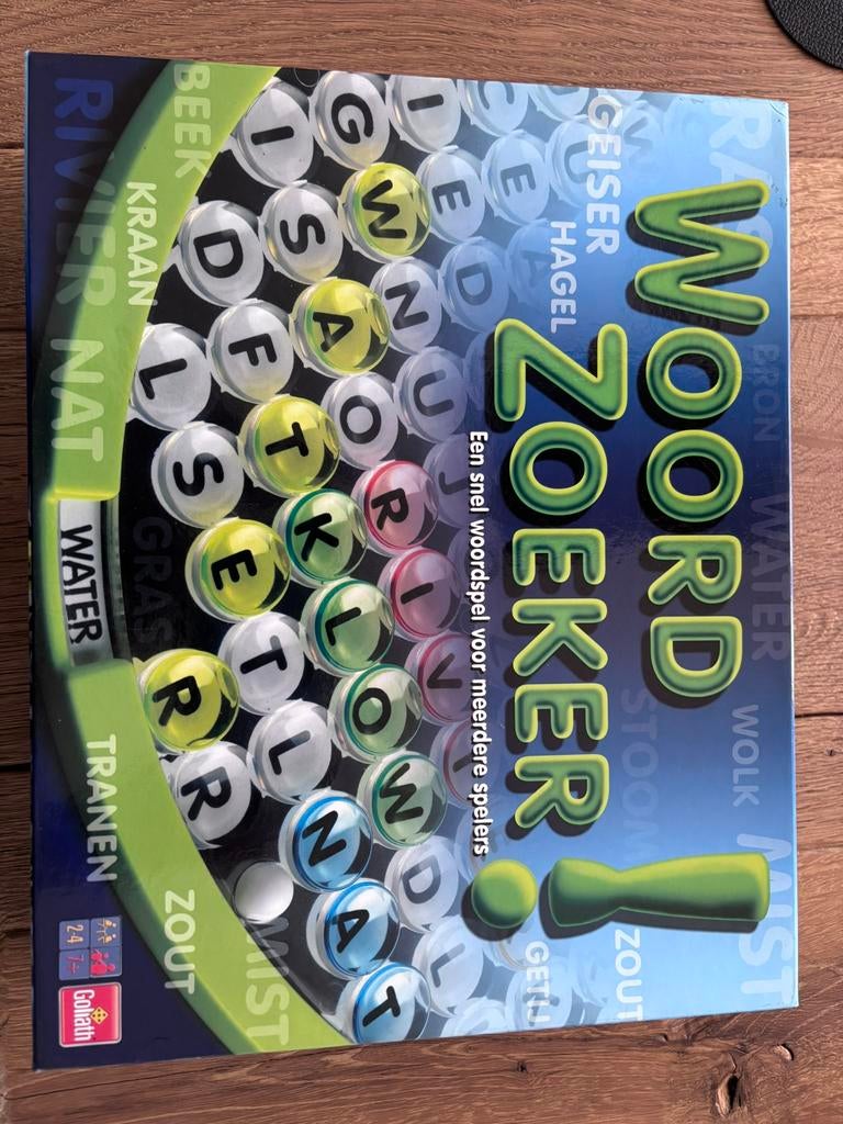 Als nieuw Woordzoeker Spel - Goliath, Ophalen of Verzenden, Zo goed als nieuw