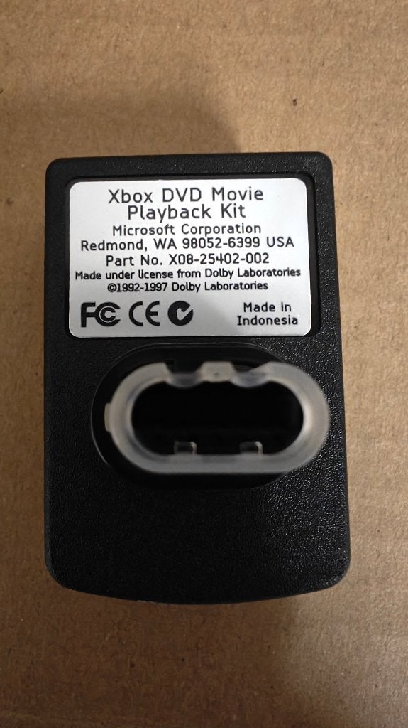 Xbox USB dongle voor DVD Movie playback kit, Spelcomputers en Games, Ophalen of Verzenden, Gebruikt, Met 1 controller