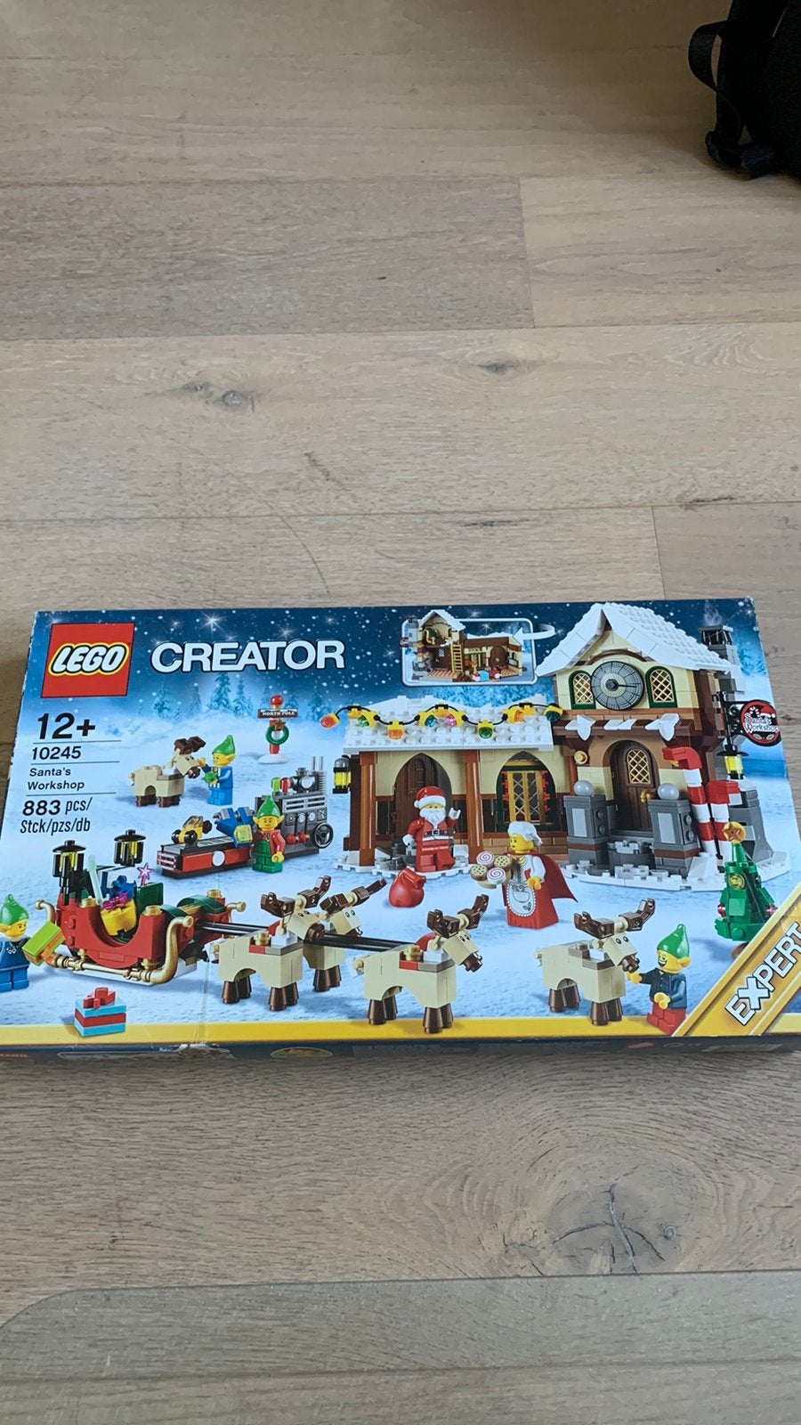 Lego Kerstdorp - Santa’s Workshop, Kinderen en Baby's, Overige thema's, Lego, Nieuw, Ophalen of Verzenden