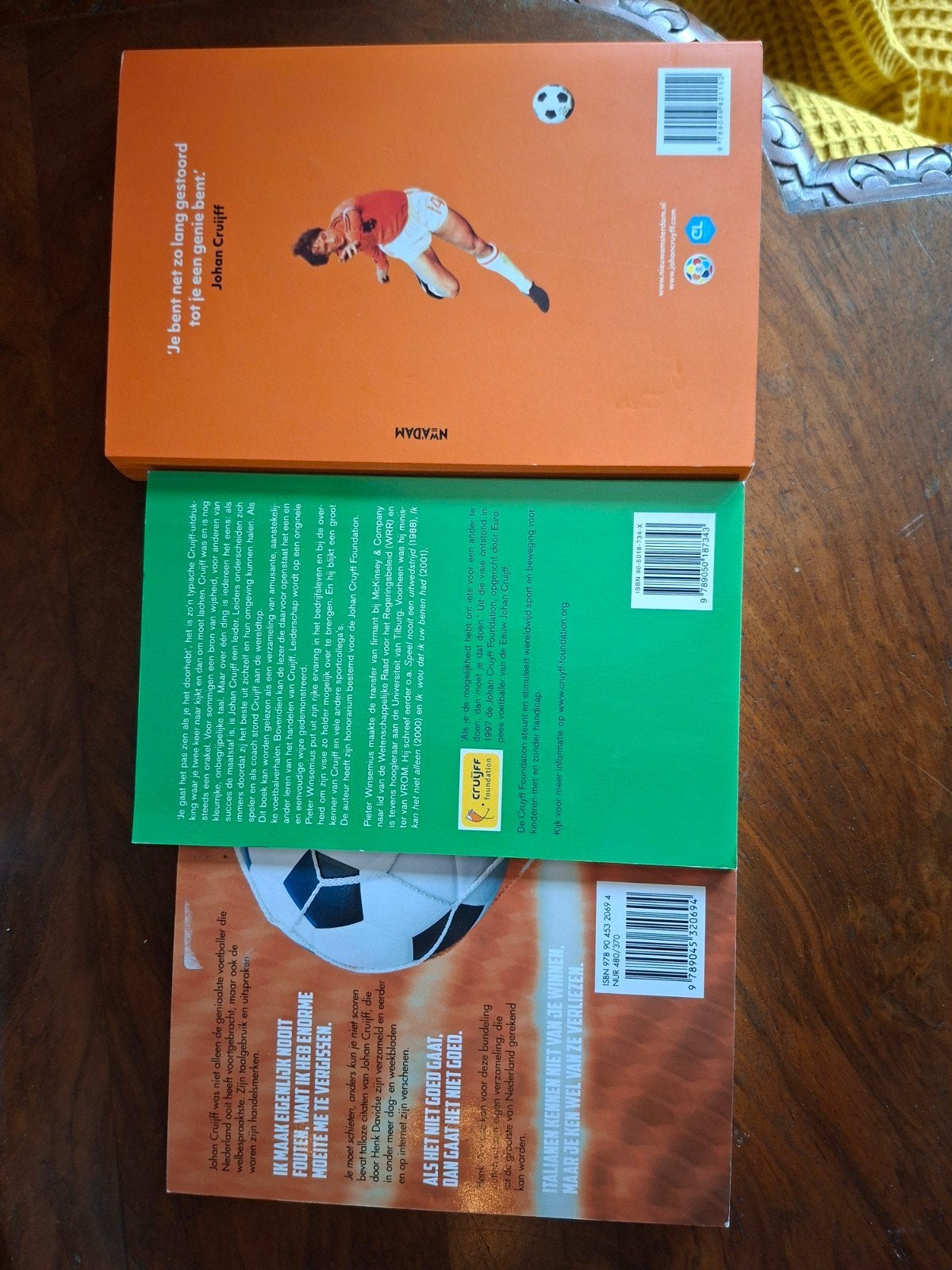 Johan Cruijff Boeken: Mijn Verhaal, Je Moet Schieten & Meer, Boeken, Ophalen of Verzenden, Zo goed als nieuw, Johan Cruijff, Pieter Winsemius, René Darmee