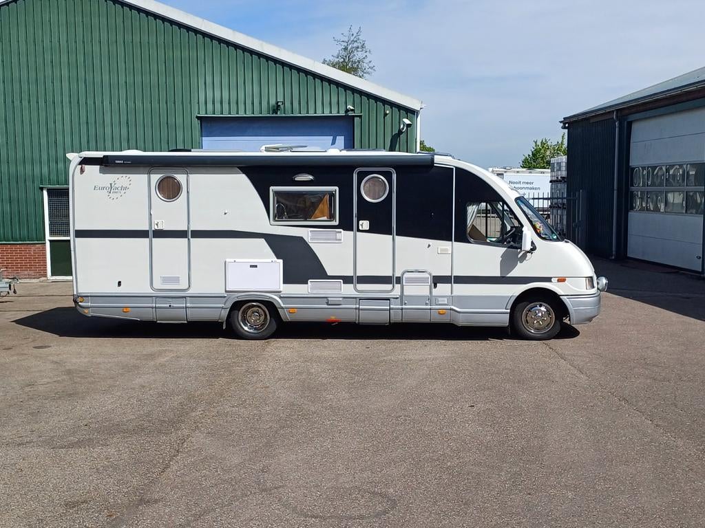 Zeldzame Mooie en Unieke Mobivetta Yacht EB 80, Caravans en Kamperen, Campers, Afzuigkap, Particulier, L-zit, 7 tot 8 meter