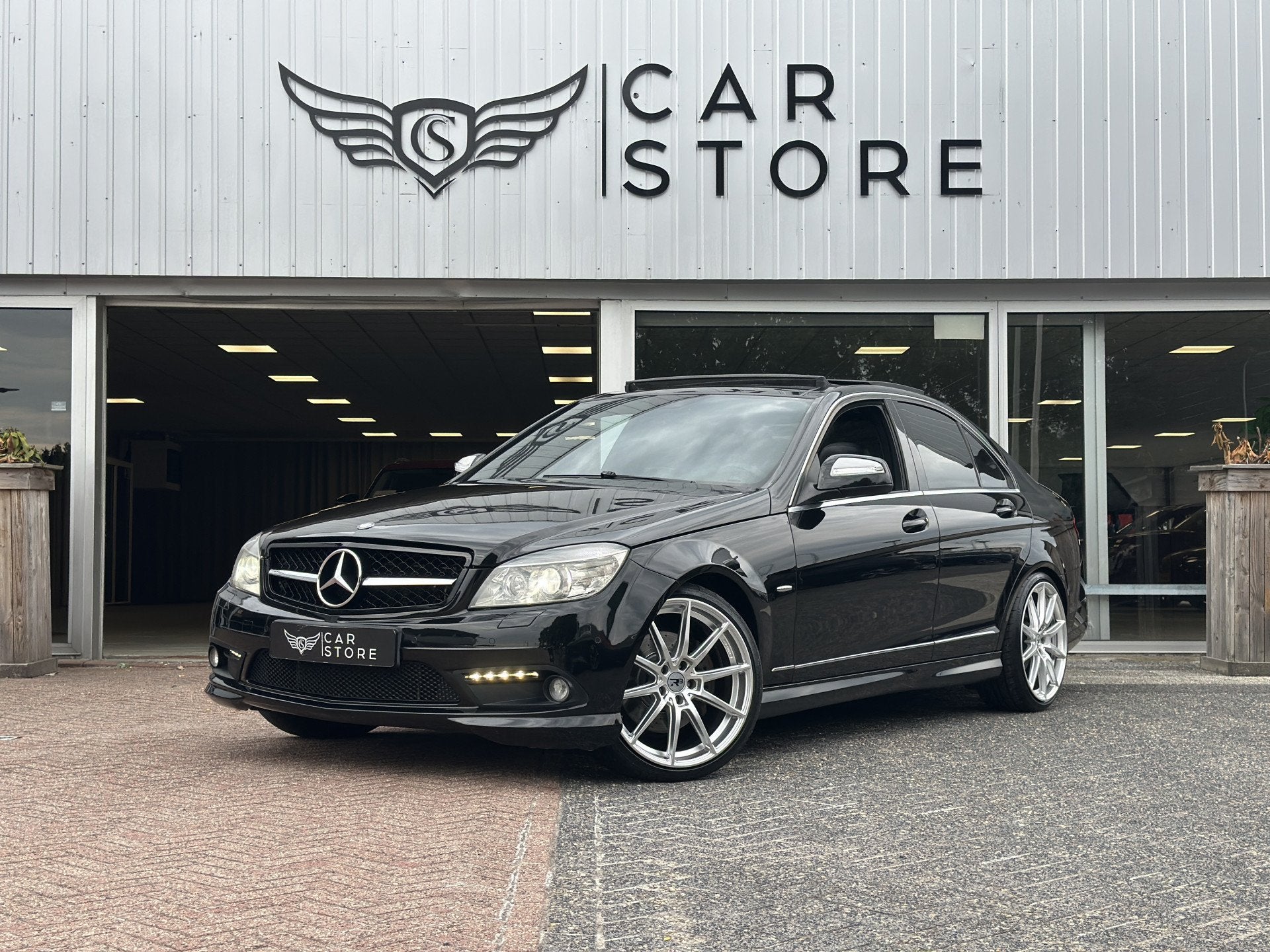 Mercedes-Benz C-Klasse 350 Avantgarde 4-Matic |PANO|STOEL VW, Auto's, Automaat, Zwart, 10 km/l, Vierwielaandrijving