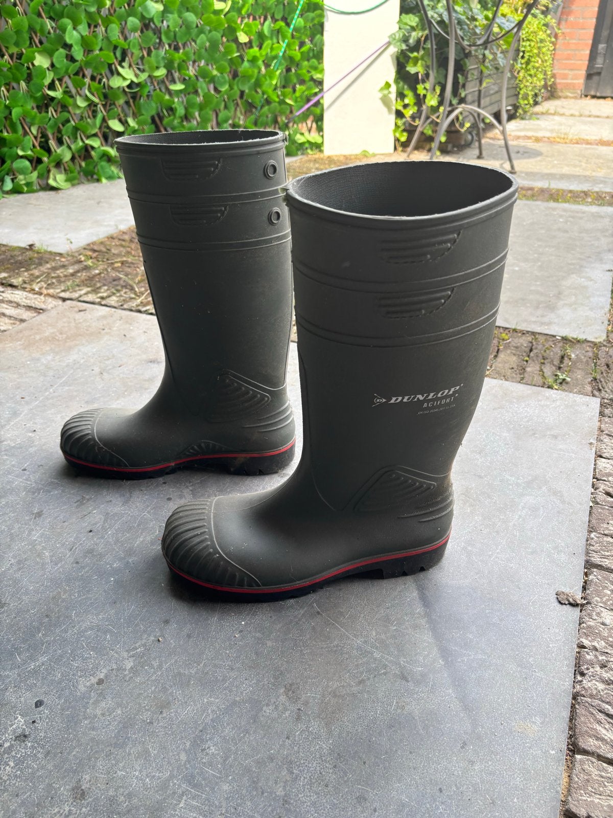 Dunlop Acifort werklaarzen - Maat 8, Ophalen, Gebruikt