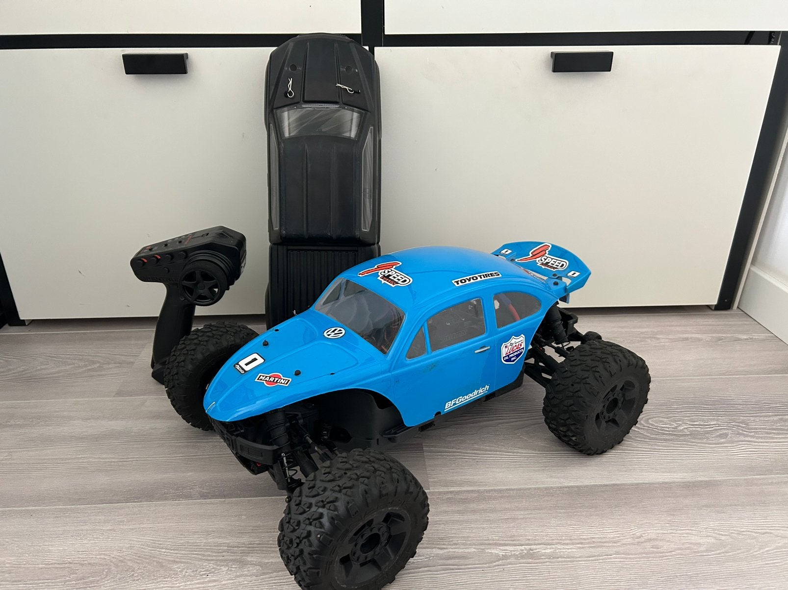 Arrma Big Rock 3s BLX met Proline Baja bug buddy, Hobby en Vrije tijd, Elektro, Auto offroad, Ophalen of Verzenden, Zo goed als nieuw