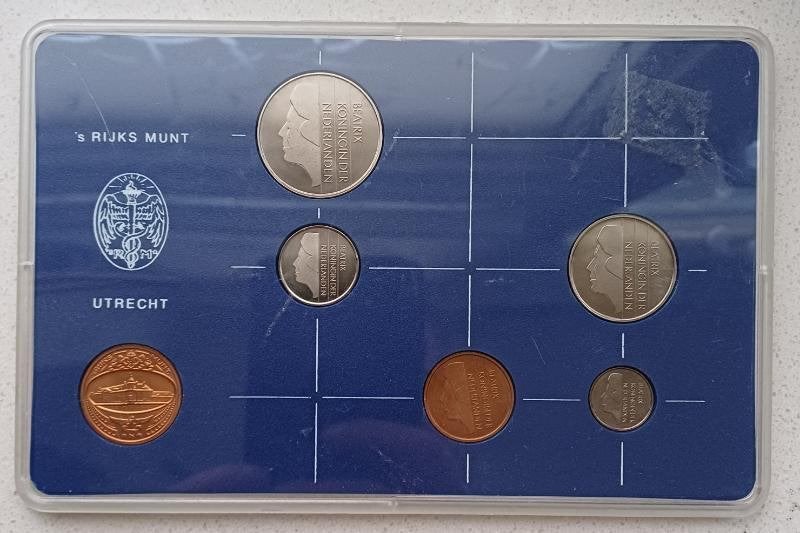 Muntset utrecht beatrix uit 1983, Postzegels en Munten, Munten | Nederland, Ophalen of Verzenden, Koningin Beatrix, Overige waardes