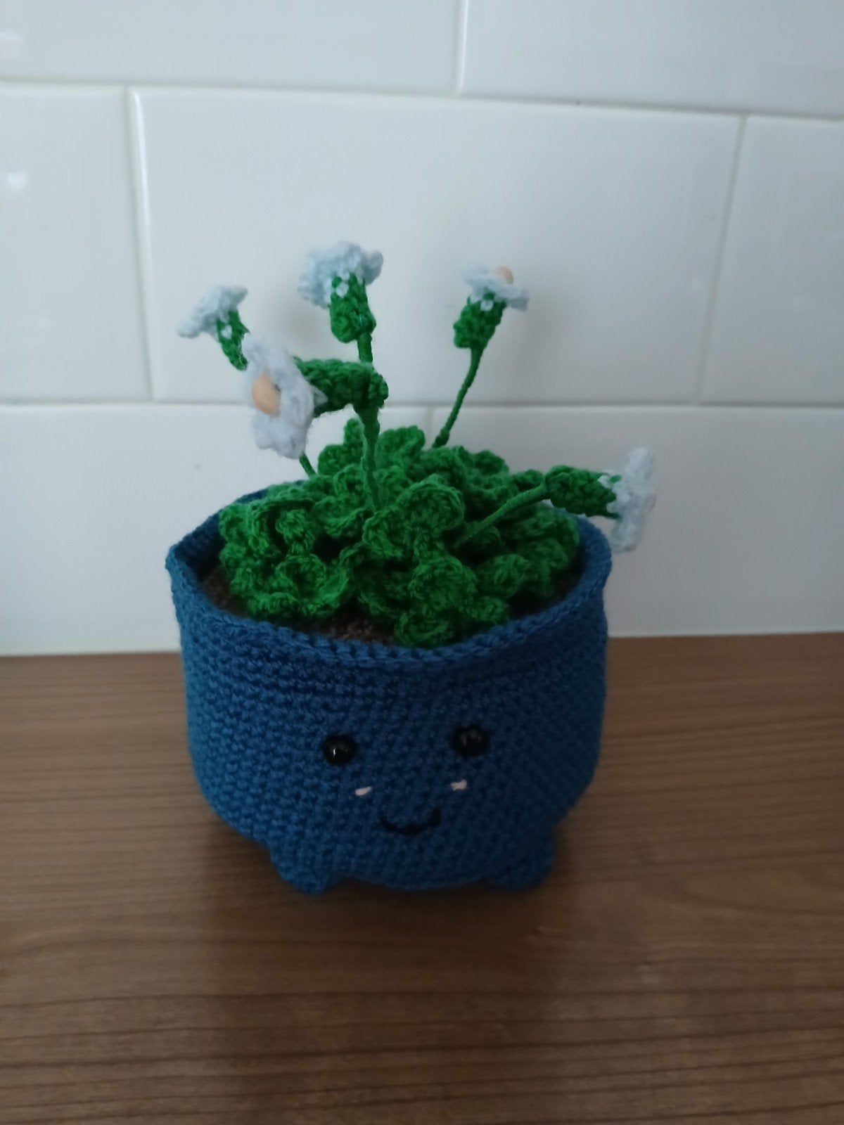Gehaakte plant in potje - Handgemaakt, Handgemaakt, Textiel, Nieuw, Meerkleurig