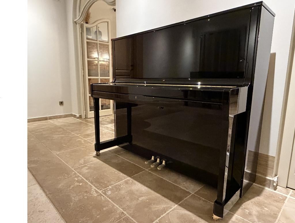 Kawai K500 PE Zwart hoogglans, Ophalen, Zwart, Zo goed als nieuw, Piano