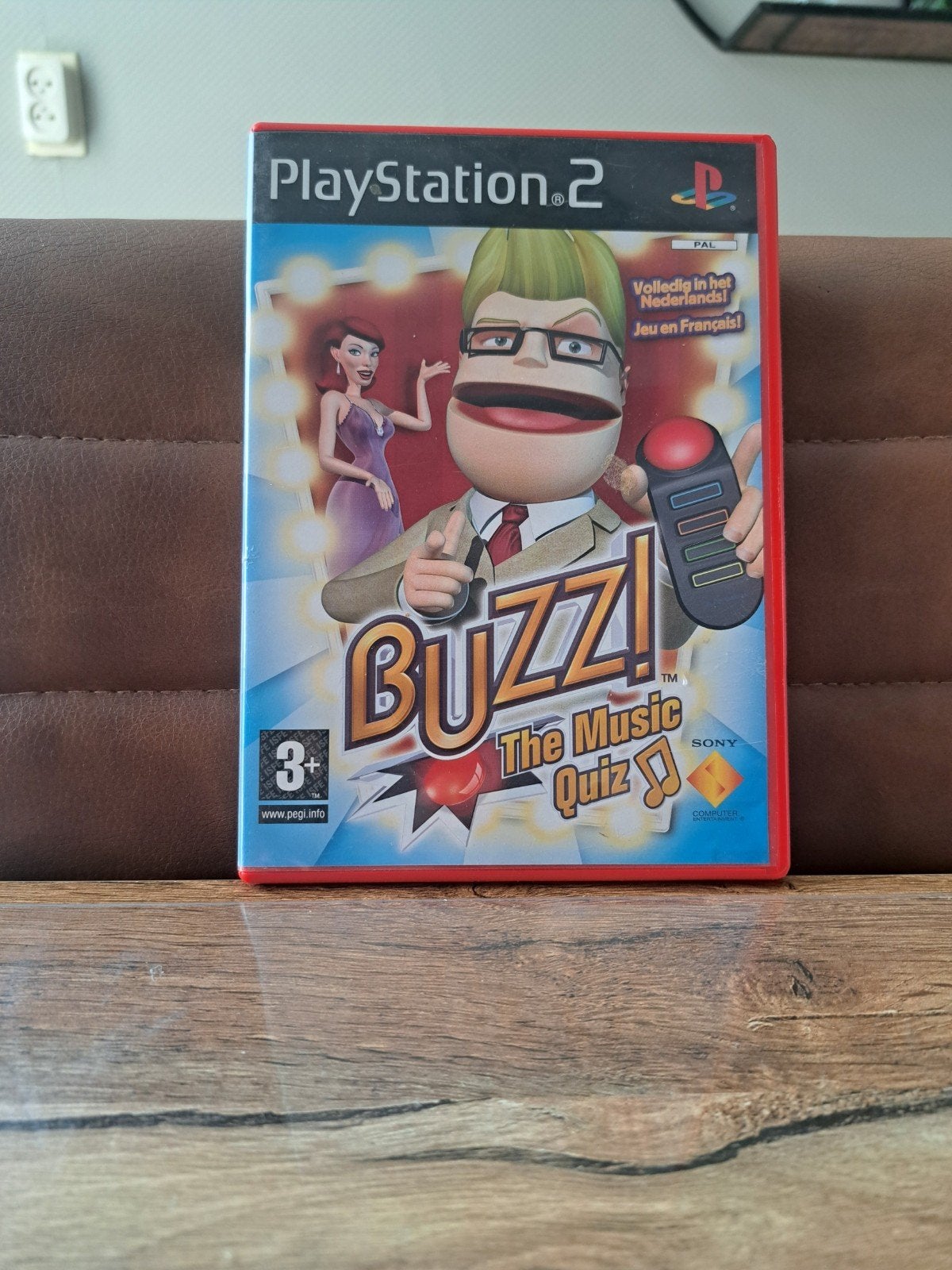 Buzz! The Music Quiz - PlayStation 2 (PS2), Overige genres, 1 speler, Ophalen of Verzenden, Zo goed als nieuw