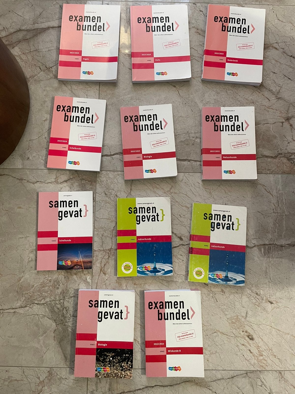Examenbundels en Samengevat VWO – diverse vakken, Boeken, Schoolboeken, Ophalen of Verzenden, Zo goed als nieuw, VWO