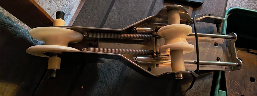 Ankerrol RVS met veer voor boot, Ophalen, Gebruikt, Overige typen