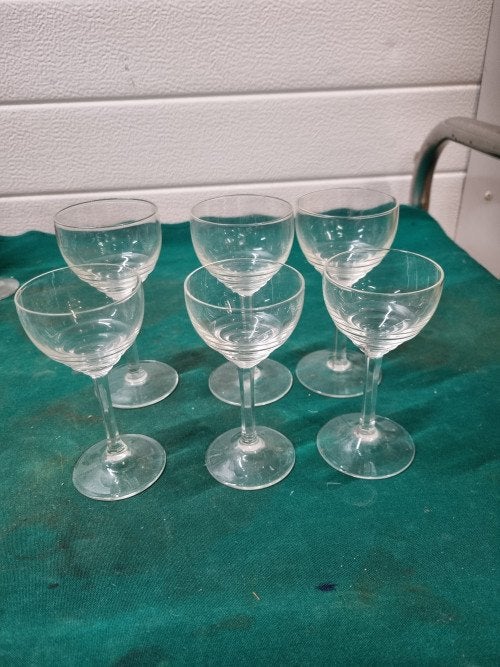 borrel en likeur glaasjes vintage kristal, Verzamelen, Glas en Borrelglaasjes, Ophalen of Verzenden, 'T Olde Gre-j, Info@toldegrej.nl