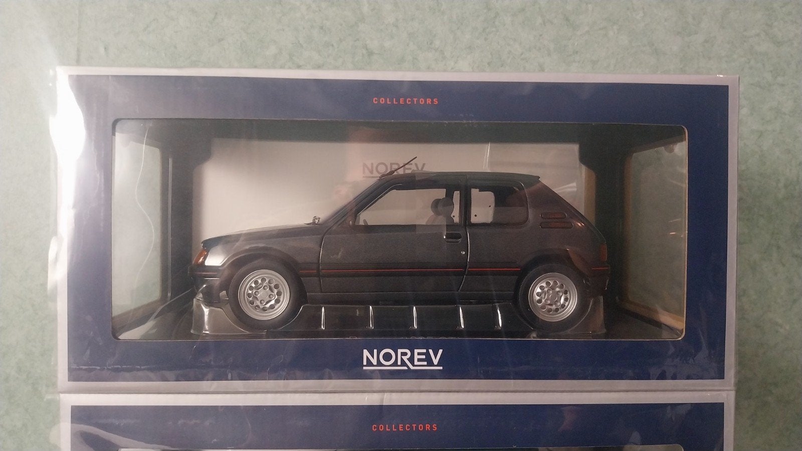 SALE : Peugeot 205 1600 gti 1988 graphite grey, Ophalen of Verzenden, Nieuw, Auto, Norev
