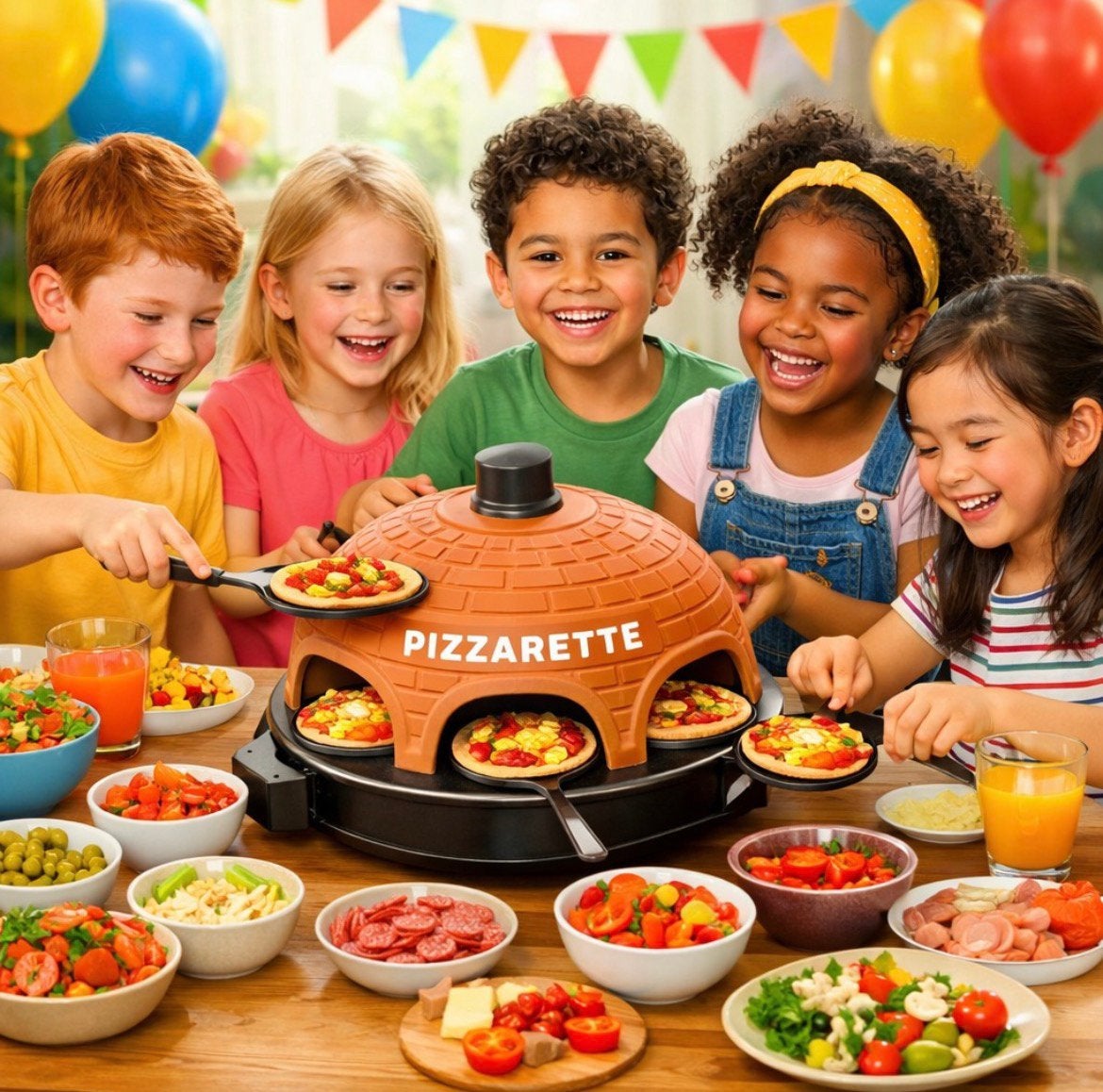 Pizzarettes (4- en/of 6-persoons) te huur, Drie personen of meer