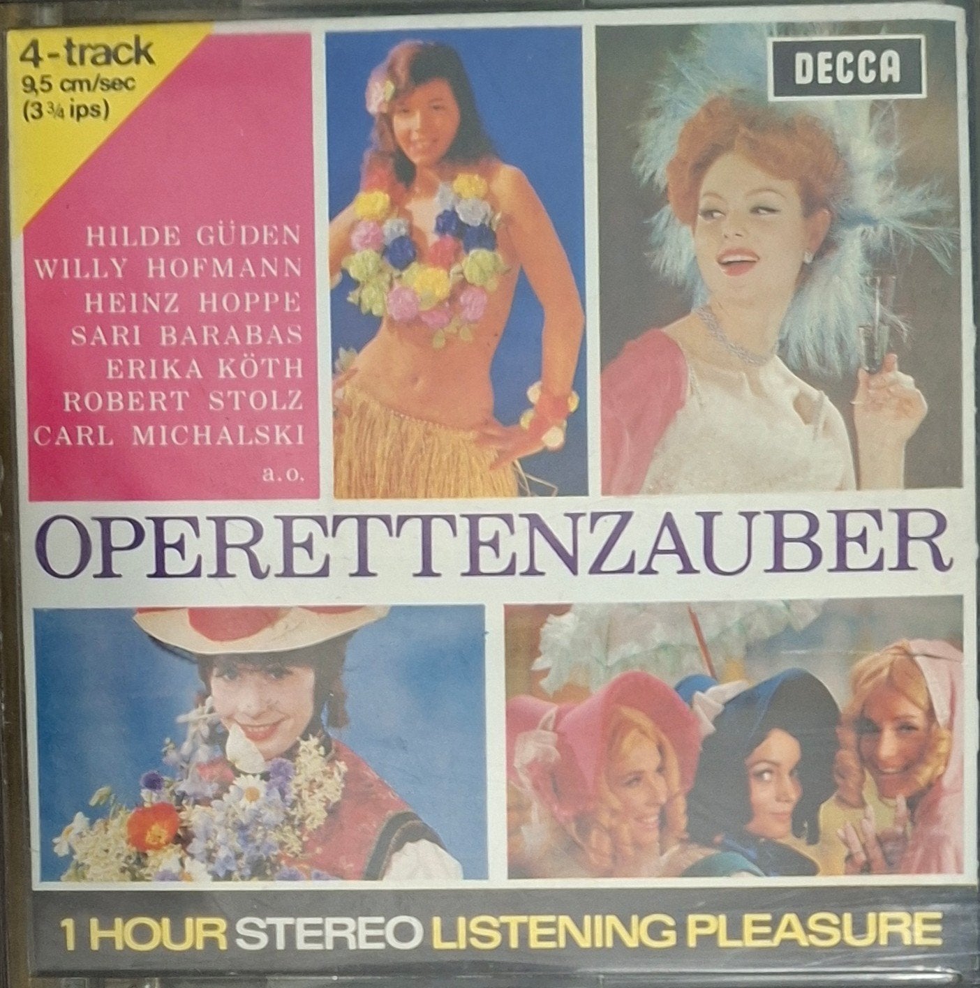 Vintage bandrecorder band Operettenzauber, Ophalen of Verzenden