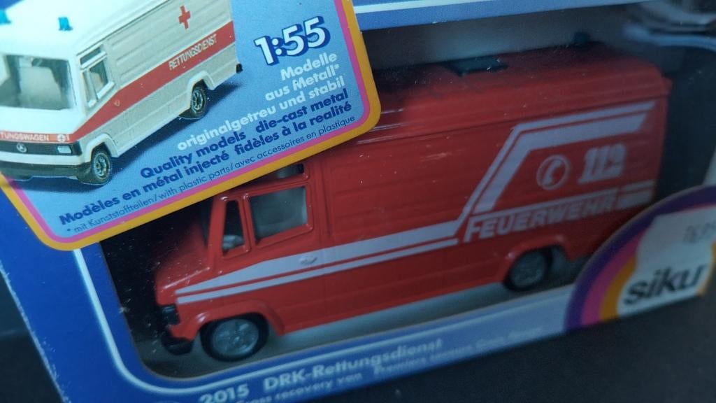 Mercedes Benz 809 Feuerwehr 112 Siku 2015 Pol, Schlittenbacherstrasse 60 Lüdenscheid Germany, Auto, Verzenden, Nieuw