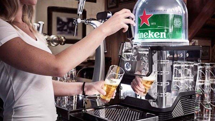 Te huur kleine professionele thuistap biertap Heineken Blade, Ophalen, Nieuw, Overige