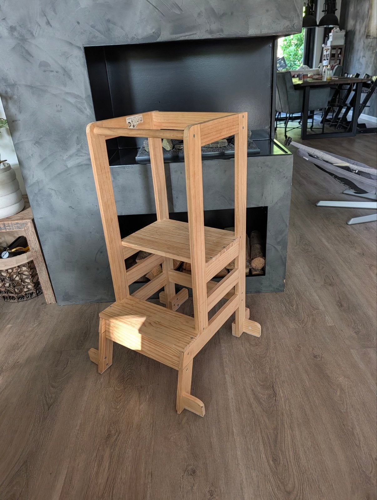 Leertoren Keukenhulp Houten Kinderkruk, Ophalen, Gebruikt, Overige typen