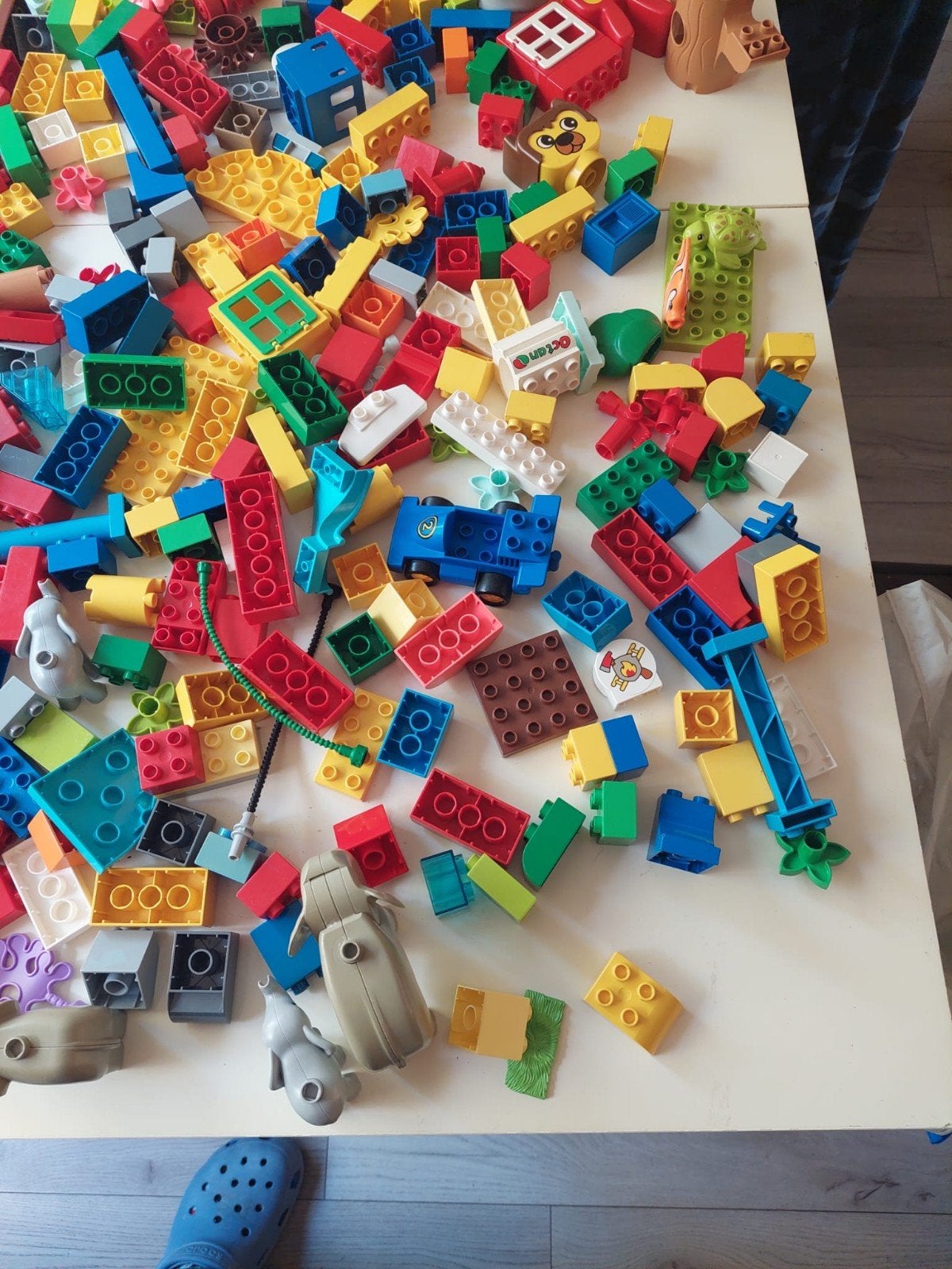 Grote partij LEGO Duplo met veel dieren en figuren, Inclusief minifiguren, Gebruikt, Ophalen of Verzenden, Duplo
