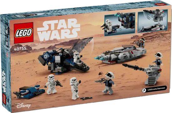 4x Lego Star Wars Imperial Dropship vs Rebel Scout Speeder, Ophalen of Verzenden, A, A, A