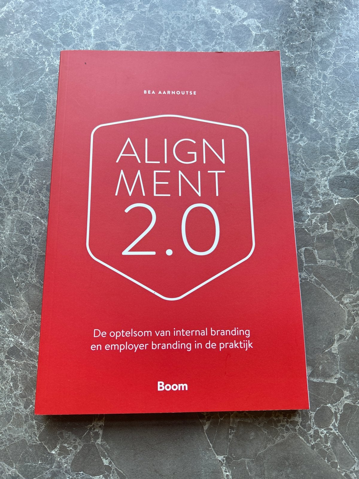 Alignment 2.0 - Bea Aarnoutse - Interne & Employer Branding, Ophalen of Verzenden, Zo goed als nieuw, Personeel en Organisatie