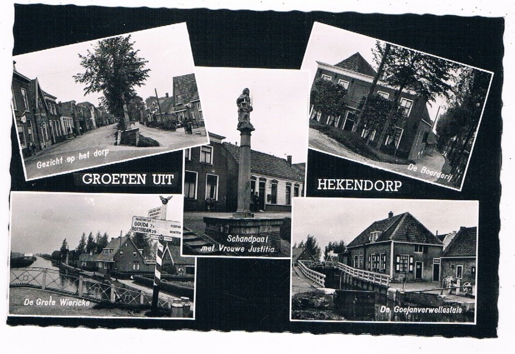 2 / HEKENDORP : Groeten uit, Verzenden, 1960 tot 1980, Ongelopen, Zeeland