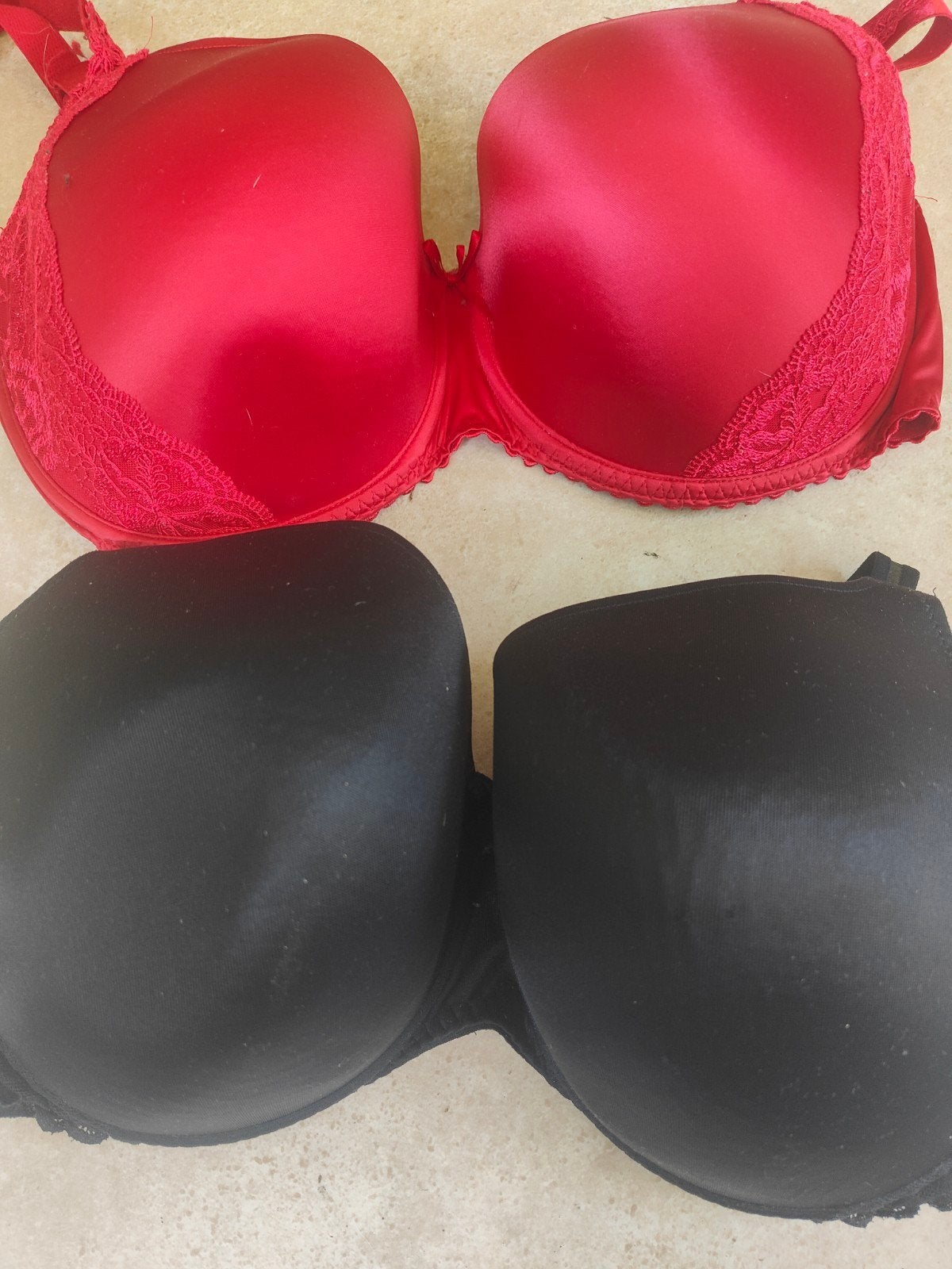 2x Prima Donna beugel BH 75G, rood en zwart, Prima Donna, Ophalen of Verzenden, Rood, BH