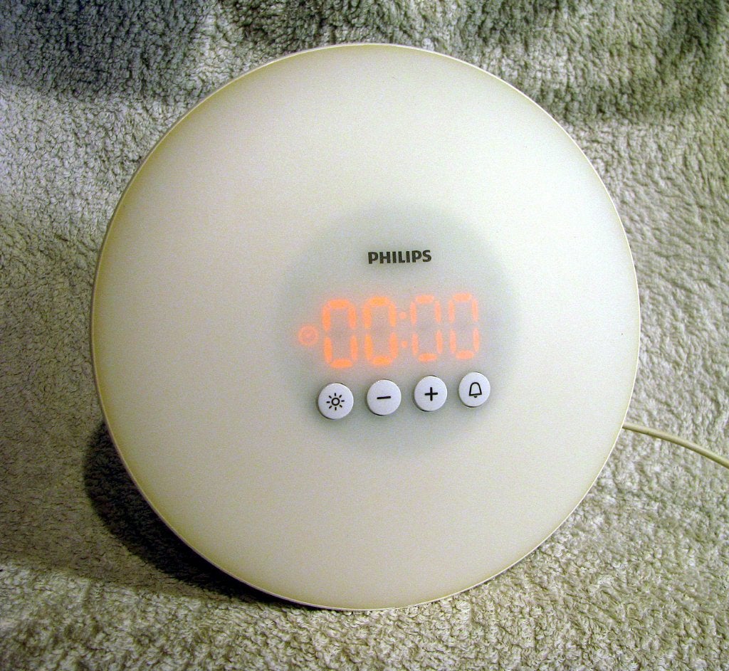 Philips Wake-up Light HF3500, Ophalen, Gebruikt, Digitaal
